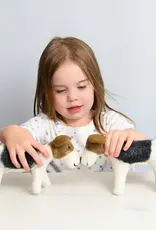 The Winding Road Jack Russell Terrier Felt Dog Toy