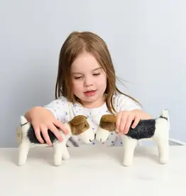 The Winding Road Jack Russell Terrier Felt Dog Toy