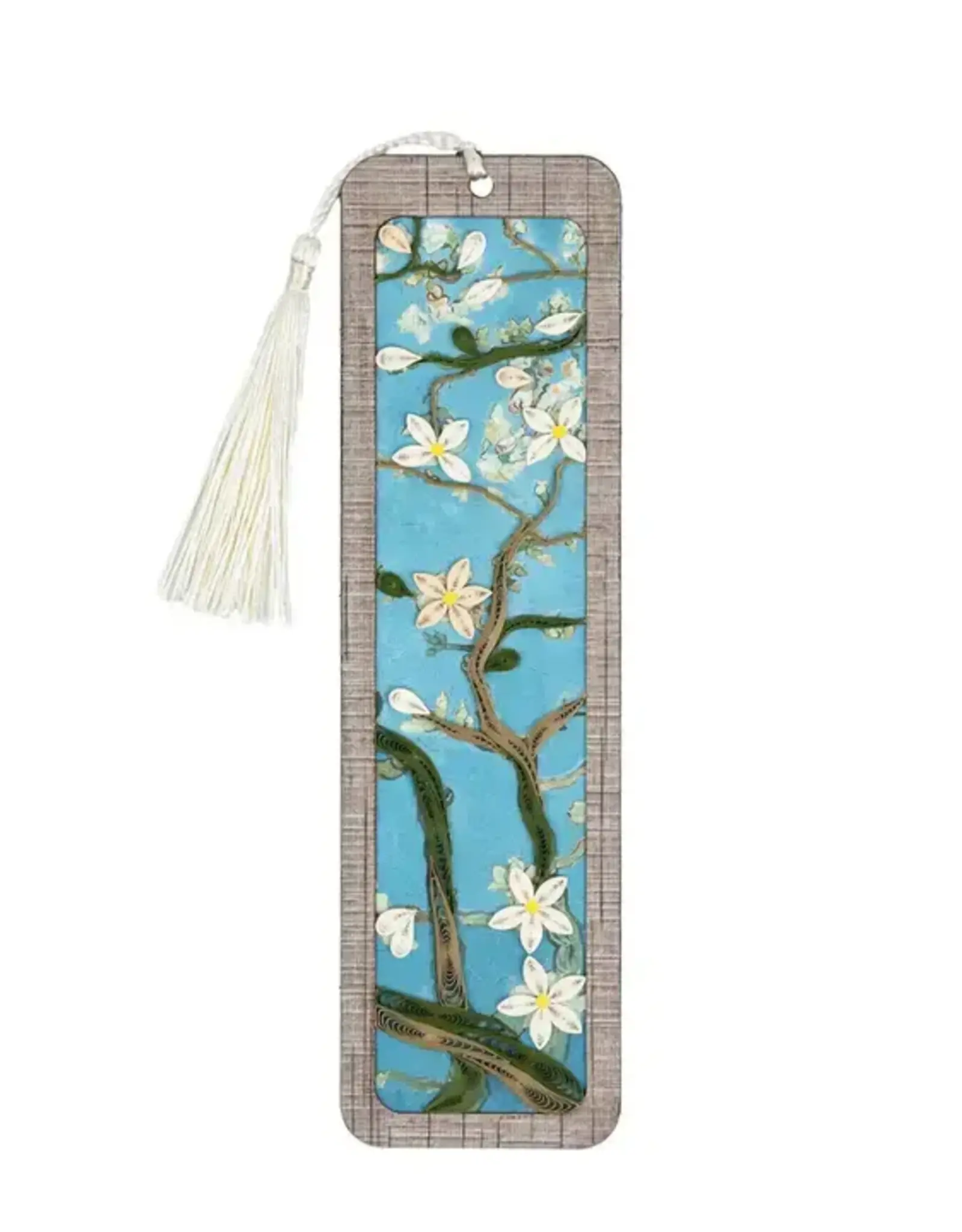 Quilling Card Van Gogh Inspired Quilled Almond Blossoms Bookmark
