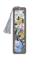 Quilling Card Renoir Inspired Quilled Spring Bouquet Bookmark