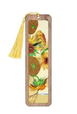 Quilling Card Van Gogh Inspired Quilled Sunflowers Bookmark