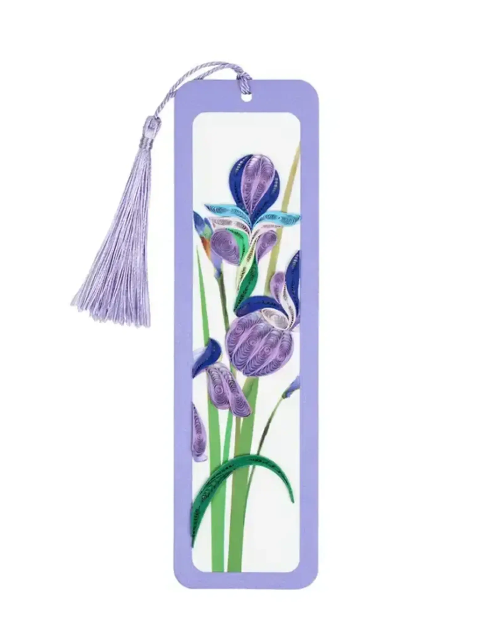 Quilling Card Quilled Paper Irises Bookmark