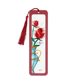 Quilling Card Quilled Victorian Rose Bookmark