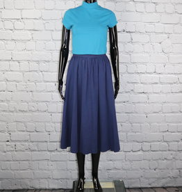 Unknown Brand: Navy Blue Skirt