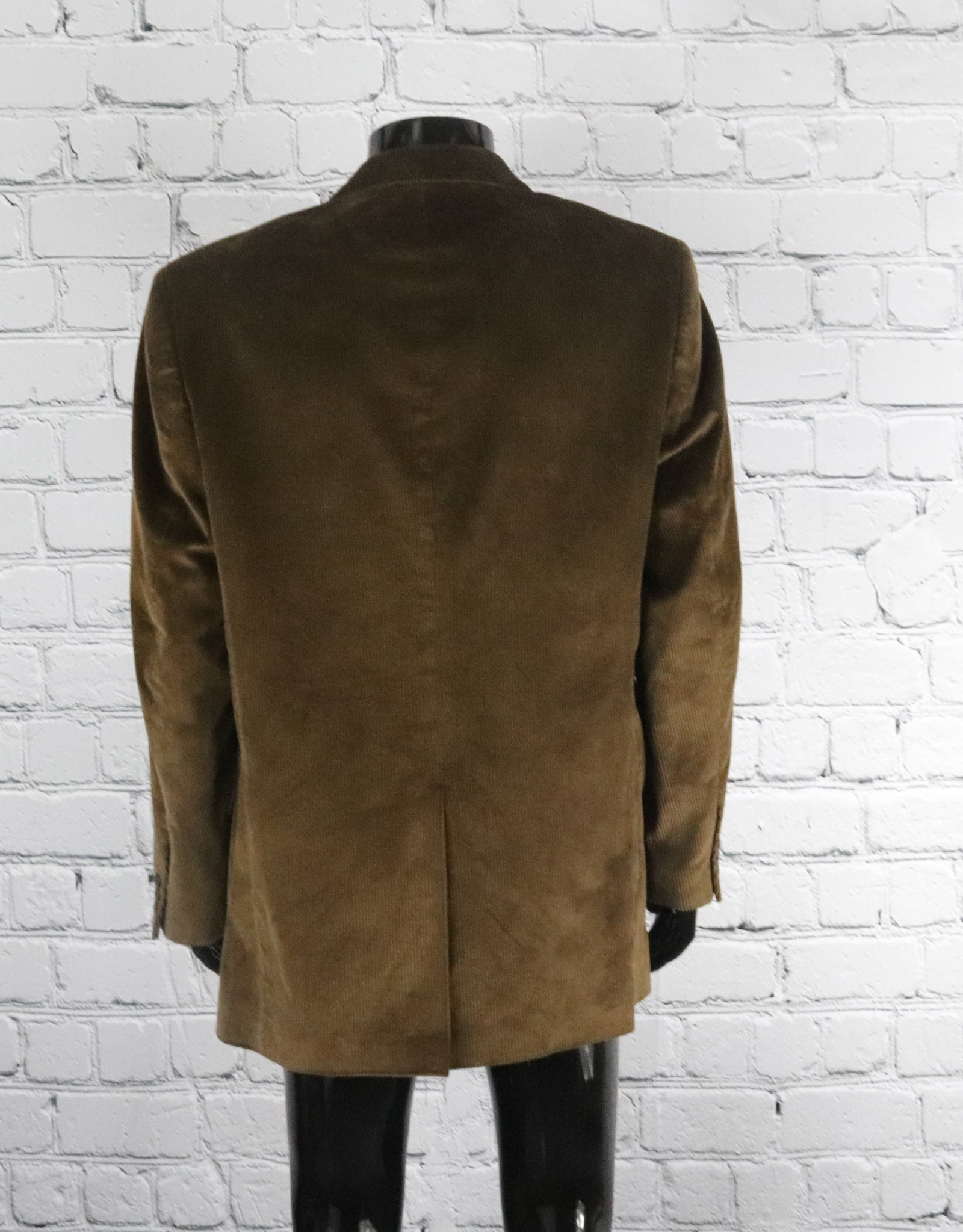 Calvin Klein: Vintage Brown Corduroy Blazer for Guys