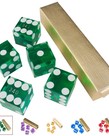 GSE Games & Sports Expert - GSE GSE Games: Dice - Casino 19mm D6 5-Die Set -