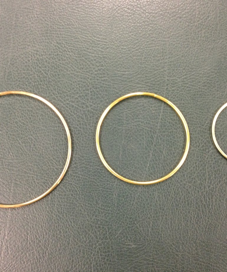 3" Brass Ring