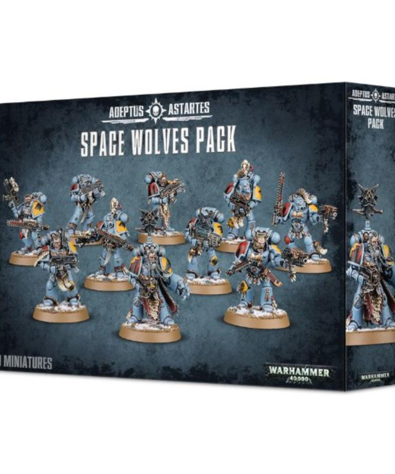 Games Workshop - GAW Warhammer 40k - Space Wolves - Grey Hunters