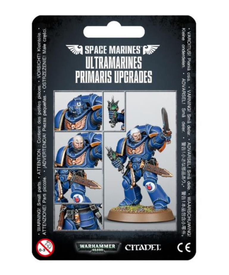 Games Workshop - GAW Warhammer 40K - Space Marines - Ultramarines - Primaris Upgrades