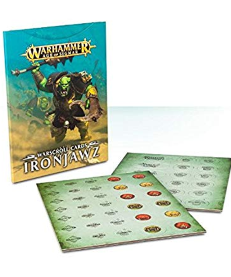 Games Workshop - GAW Warhammer Age of Sigmar - Warscroll Cards: Ironjawz