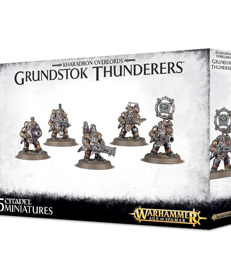 Games Workshop - GAW Warhammer: Age of Sigmar - Kharadron Overlords - Grundstok Thunderers