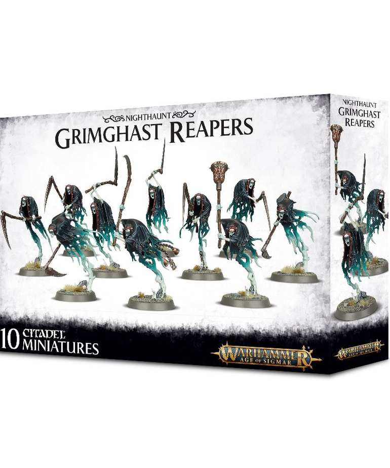 Games Workshop - GAW Warhammer Age of Sigmar - Nighthaunt - Grimghast Reapers