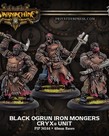 Privateer Press - PIP Warmachine - Cryx - Black Ogrun Iron Mongers - Unit
