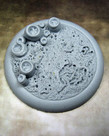 Secret Weapon Miniatures - SWM Creeping Infection 50mm Base 01 Secret Weapon Bases BLACK FRIDAY NOW