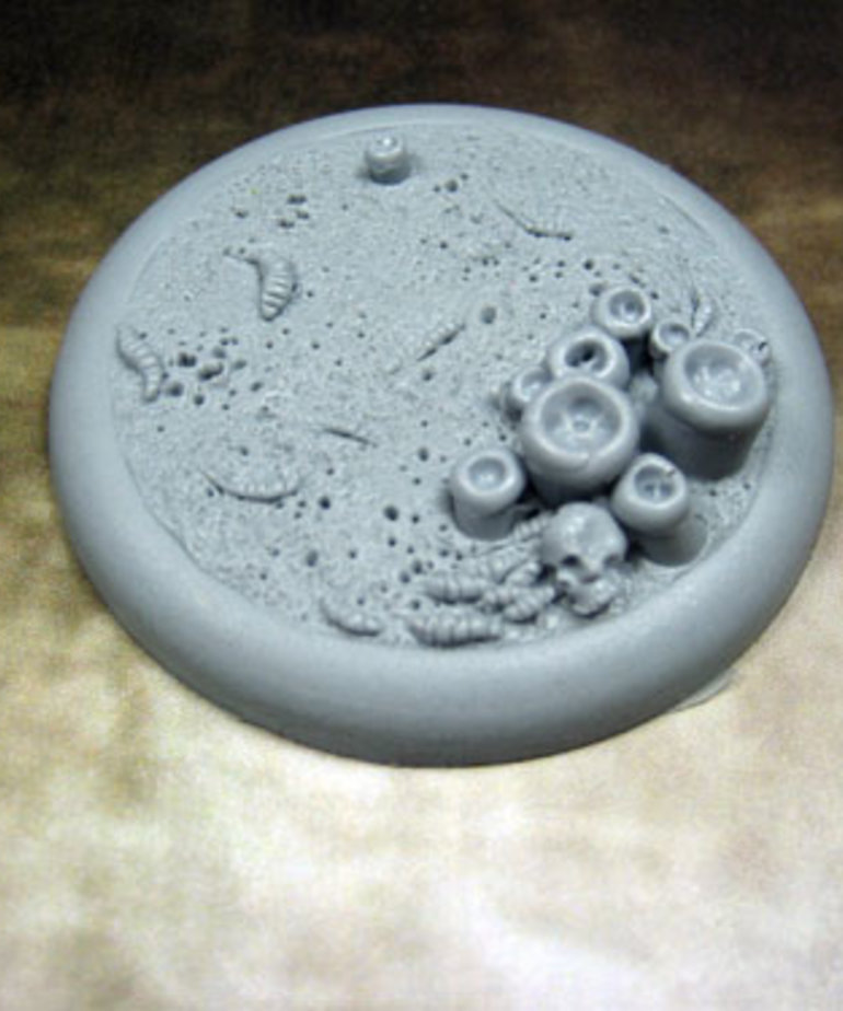 Secret Weapon Miniatures - SWM Creeping Infection 50mm Base 03 Secret Weapon Bases BLACK FRIDAY NOW