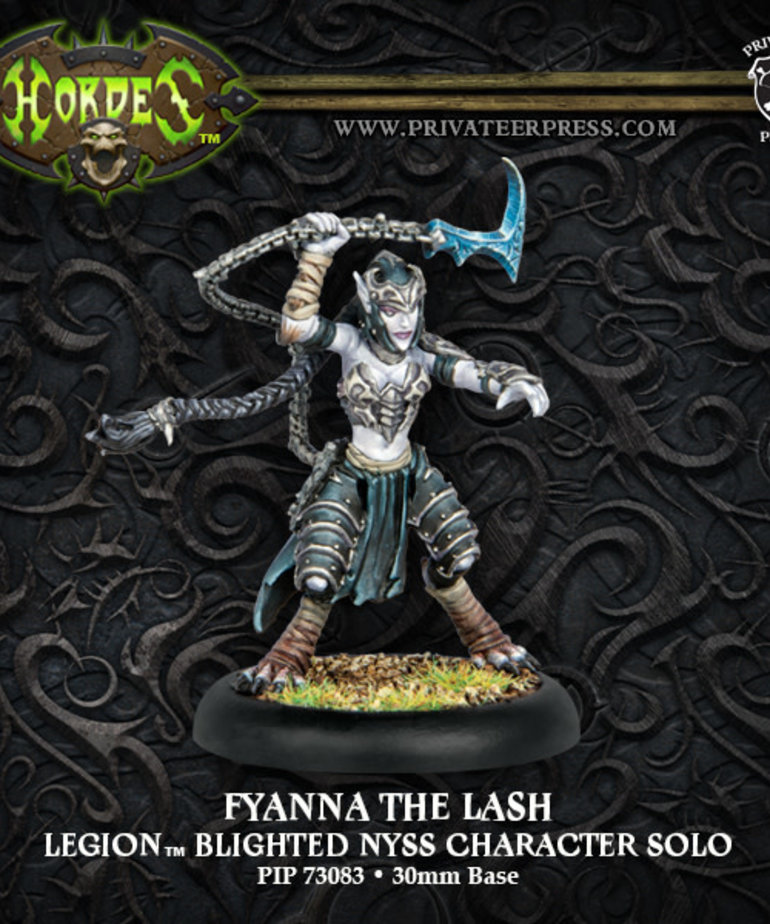 Privateer Press - PIP Hordes - Legion of Everblight -Fyanna the Lash - Blighted Nyss Character Solo