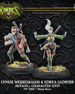 Privateer Press - PIP Hordes - Minions - Lynus Wesselbaum and Edrea Lloryrr - Character Unit