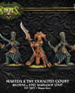 Privateer Press - PIP Hordes - Skorne - Makeda & The Exalted Court - Epic Warlock Unit  (Makeda 3)