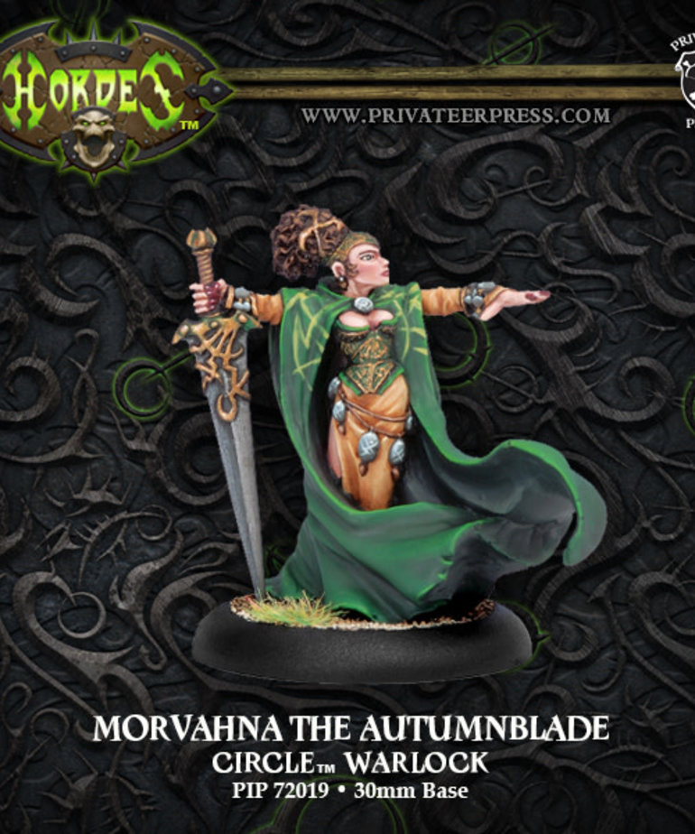 Privateer Press - PIP Hordes - Circle Orboros - Morvahna the Autumnblade - Warlock (Morvahna 1)