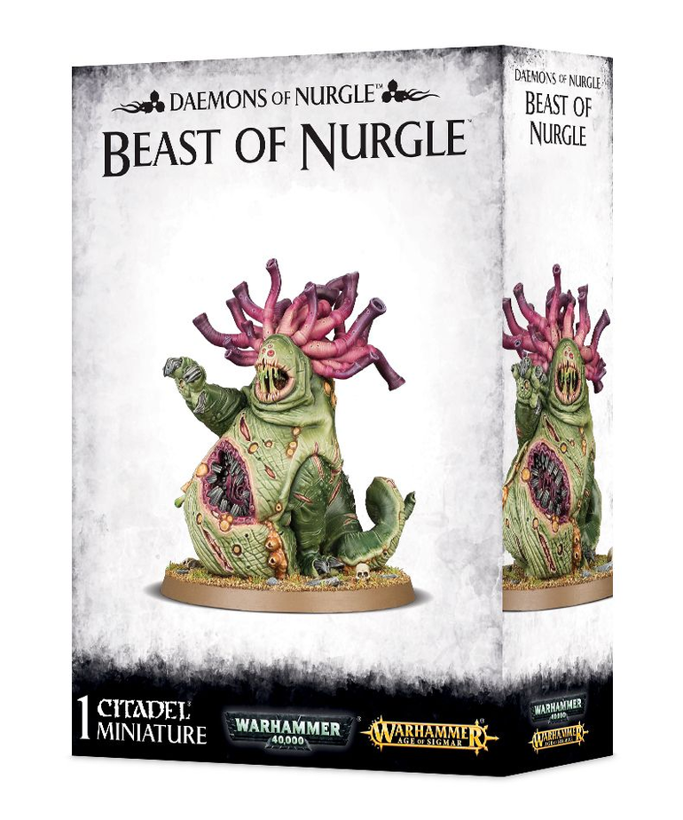 Games Workshop - GAW Warhammer 40K/Warhammer Age of Sigmar - Daemons of Nurgle - Beast of Nurgle