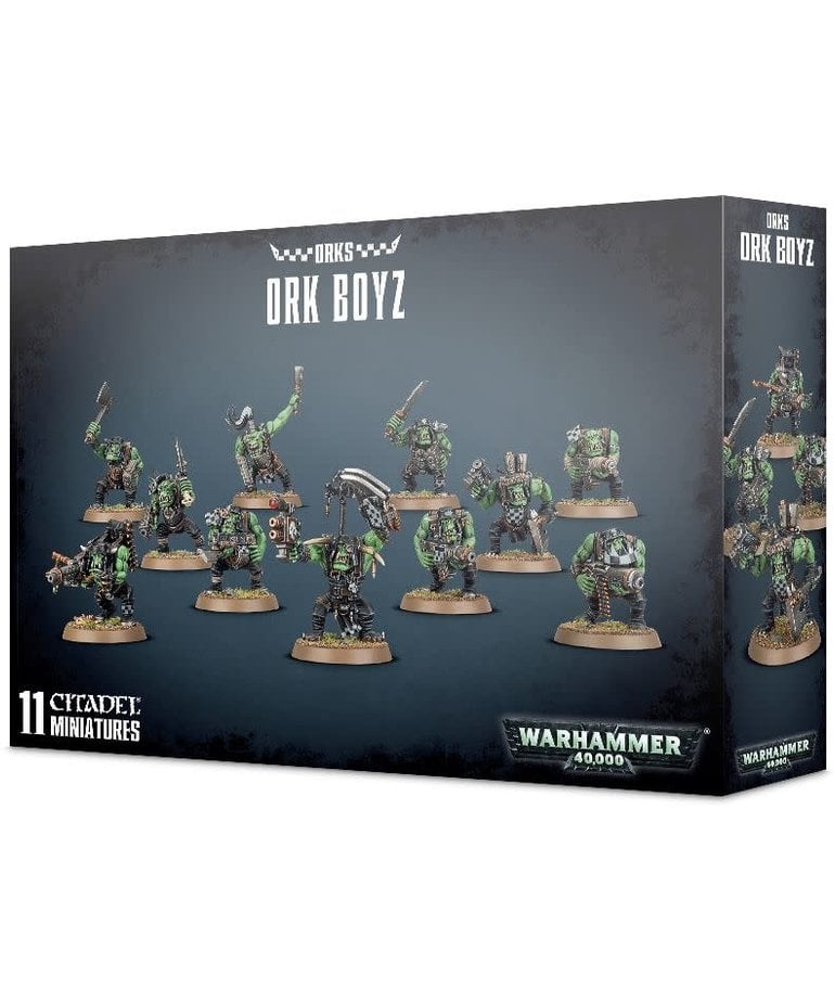 限定製作 WARHAMMER ORC BOYZ ウォー・ハンマー オーク・ボゥイ