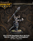 Privateer Press - PIP Warmachine - Cryx - Satyxis Raider Sea Witch - Unit Attachment