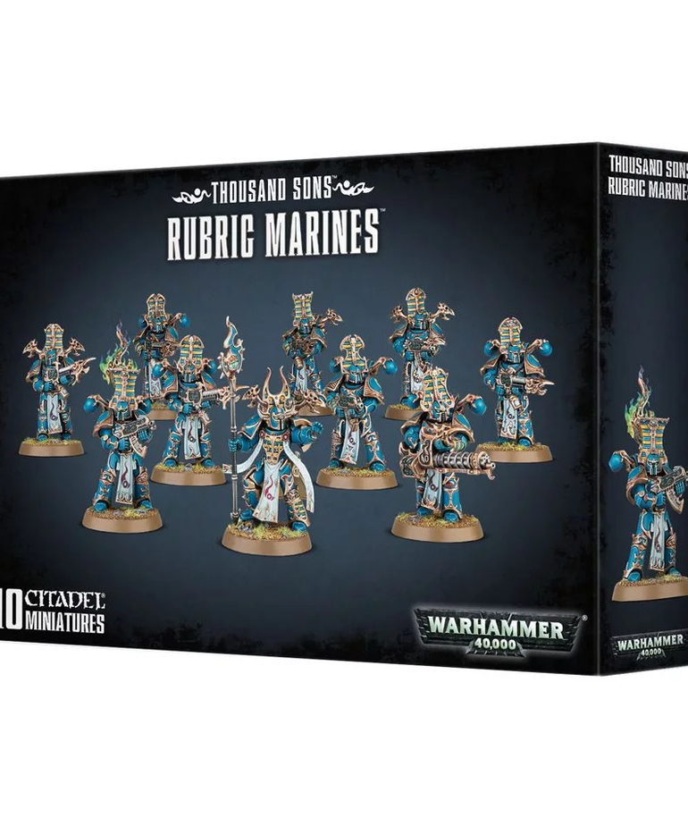 Games Workshop - GAW Warhammer 40K - Thousand Sons - Rubric Marines