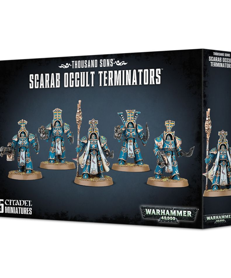 Games Workshop - GAW Thousand Sons - Scarab Occult Terminators