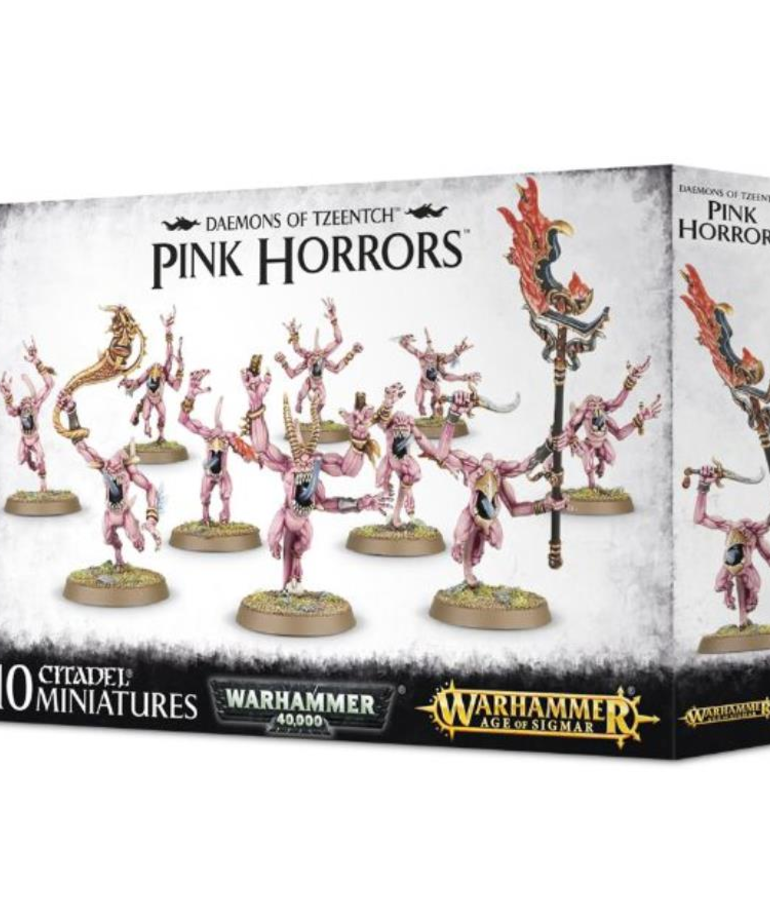 Games Workshop - GAW Warhammer Age of Sigmar - Daemons of Tzeentch - Pink Horrors