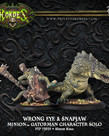 Privateer Press - PIP Hordes - Minions - Wrong Eye & Snapjaw - Gatorman Character Solo