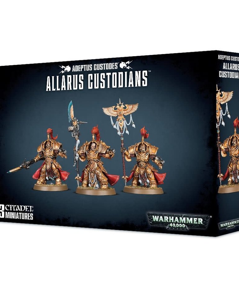 Games Workshop - GAW Warhammer 40K - Adeptus Custodes - Allarus Custodians