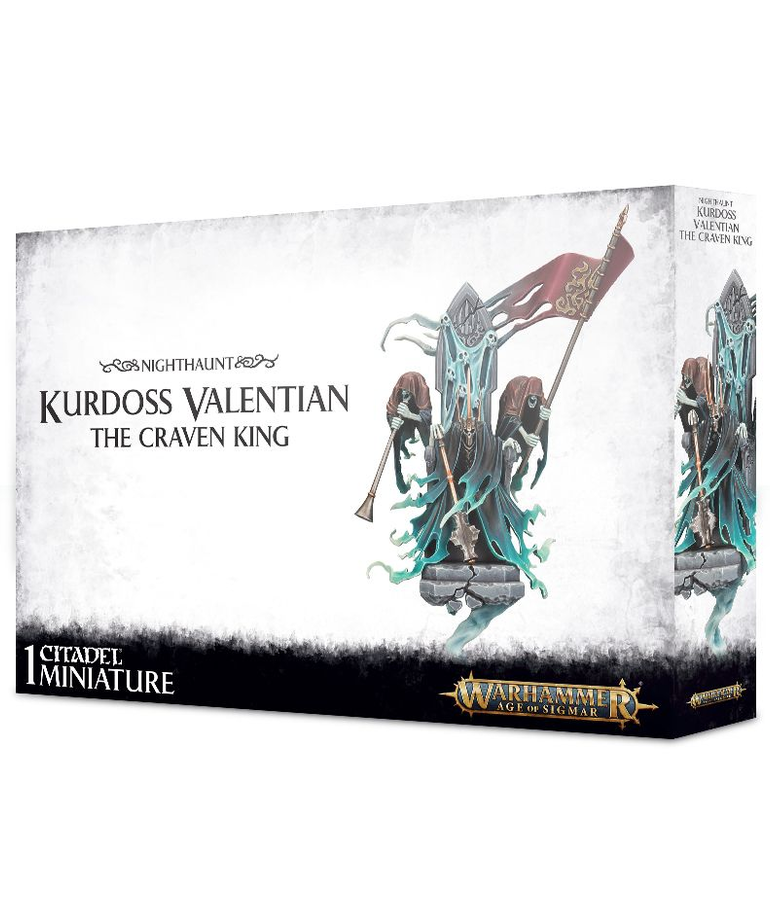 Games Workshop - GAW Warhammer: Age of Sigmar - Nighthaunt - Kurdoss Valentian, the Craven King
