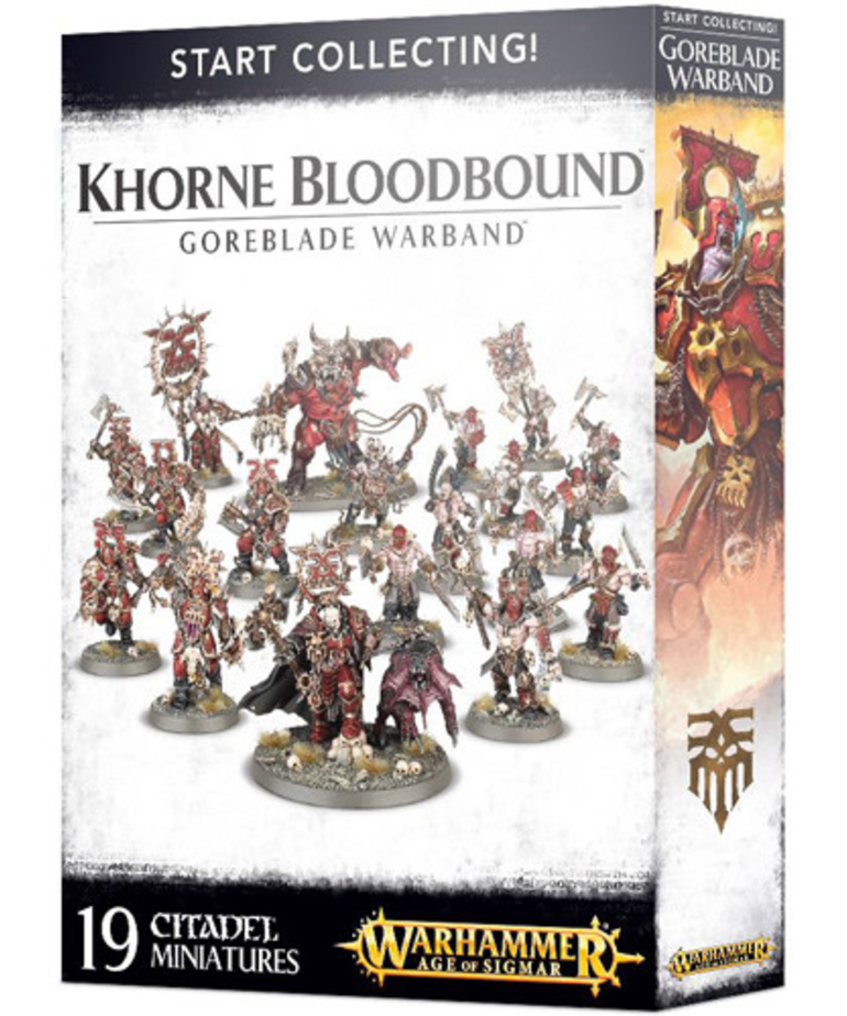 Games Workshop - GAW Warhammer Age of Sigmar - Start Collecting!: Khorne Bloodbound - Goreblade Warband
