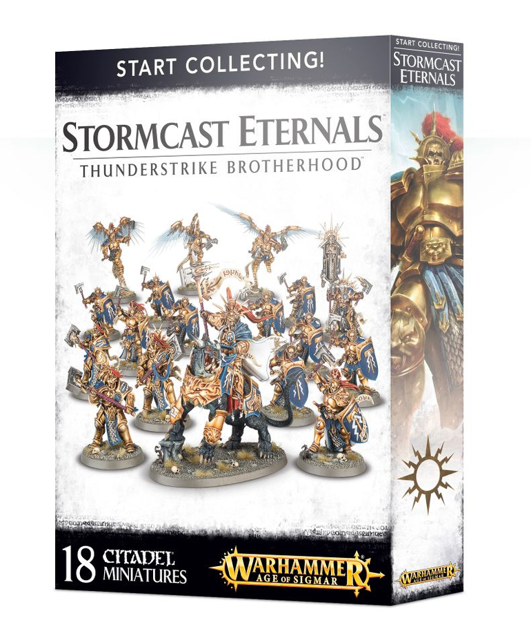 Games Workshop - GAW Warhammer Age of Sigmar - Start Collecting!: Stormcast Eternals - Thunderstrike Brotherhood