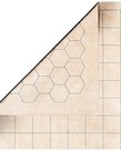 Chessex - CHX Reversible Battlemat 1" Sq/Hex