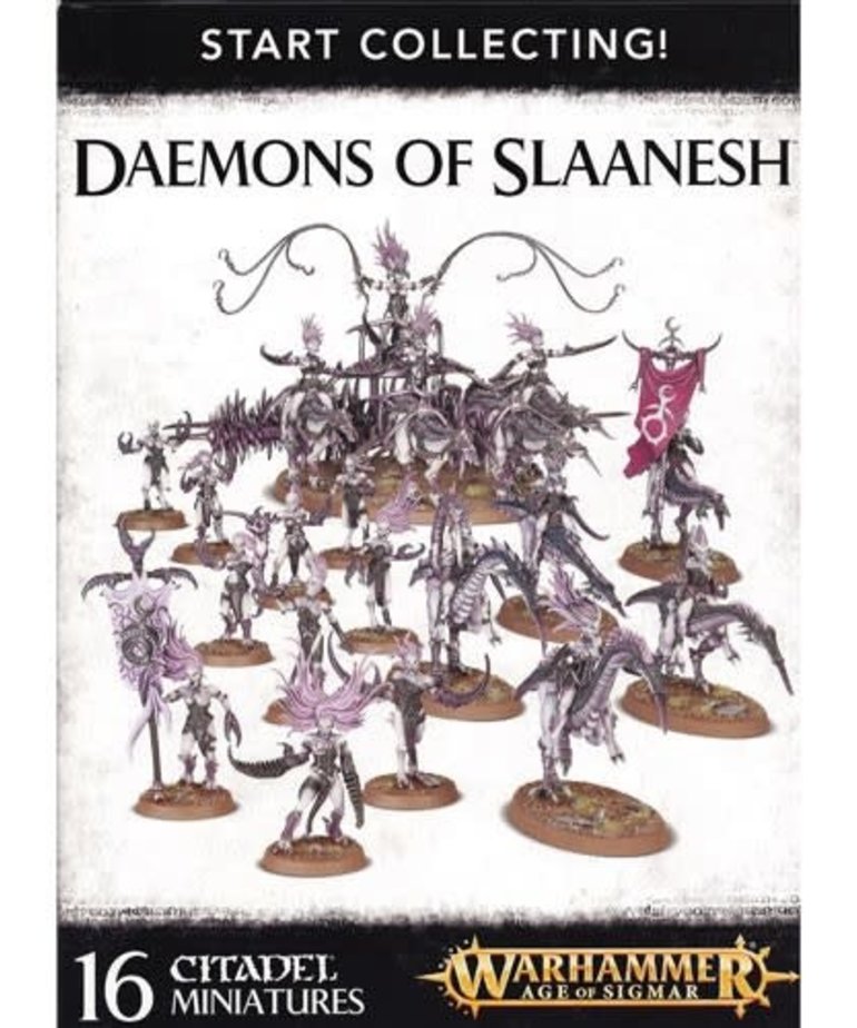 Games Workshop - GAW Warhammer Age of Sigmar - Start Collecting!:  Daemons of Slaanesh