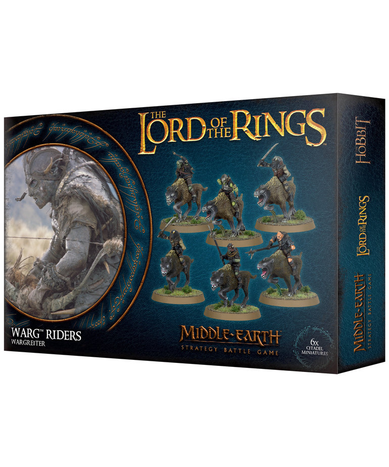 Games Workshop - GAW Middle-Earth: The Lord of the Rings - Armies for Evil - Warg Riders