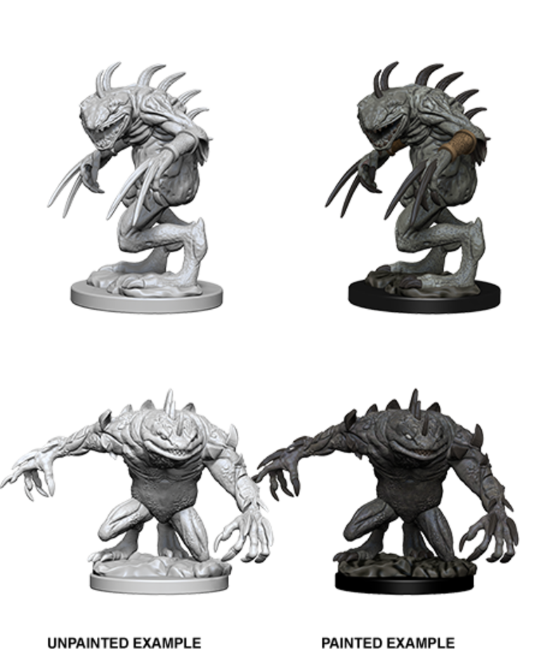 WizKids - WZK D&D: Nolzur's Marvelous Minatures - Gray Slaad & Death Slaad