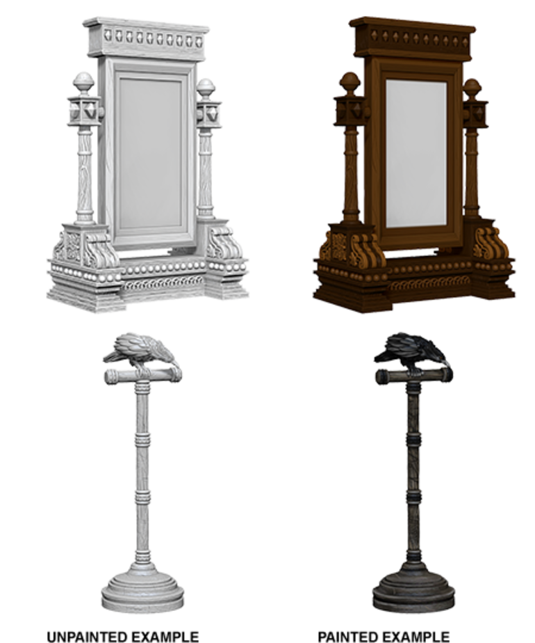 WizKids - WZK WizKids: Deep Cuts - Mirror & Bird on Stand