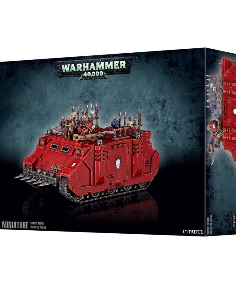 Games Workshop - GAW Warhammer 40K - Chaos Space Marines - Chaos Rhino