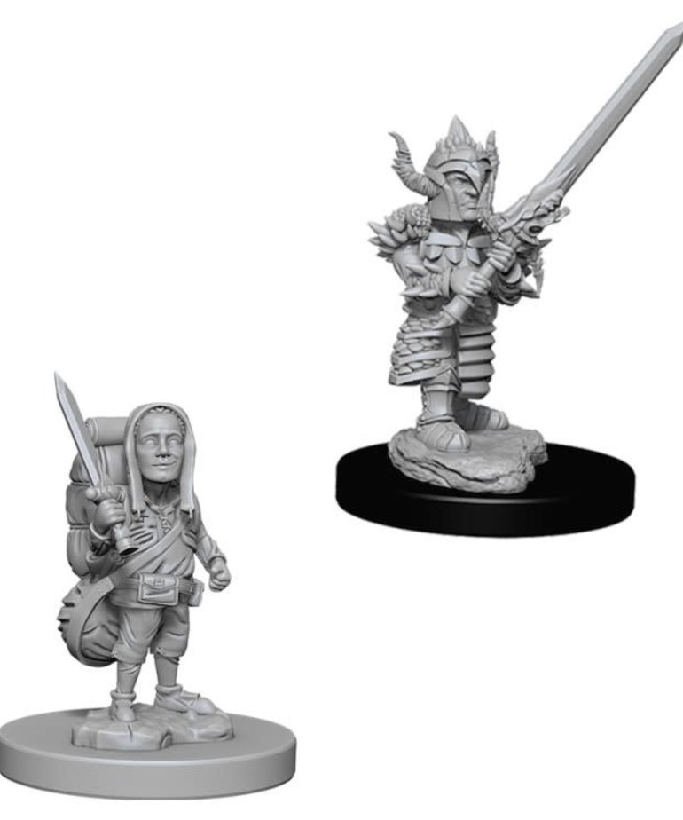 WizKids - WZK D&D: Nolzur's Marvelous Minatures - Male Halfling Fighter