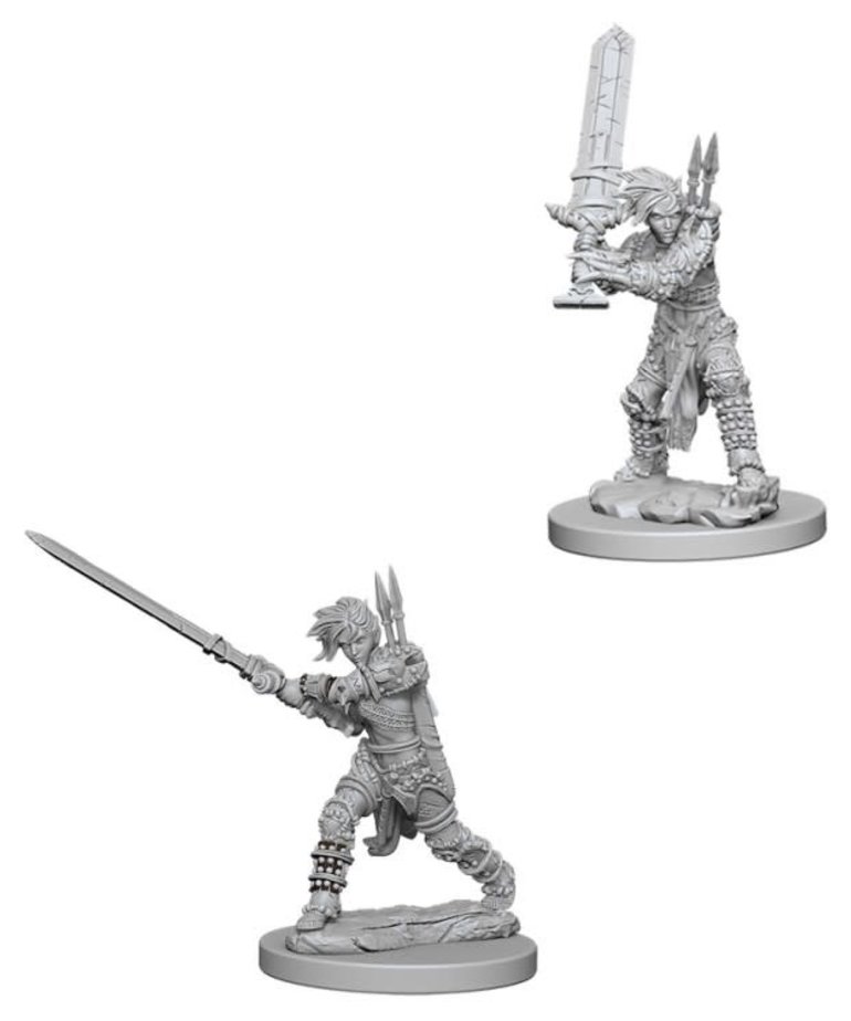 WizKids - WZK Pathfinder Battles: Deep Cuts - Female Human Barbarian
