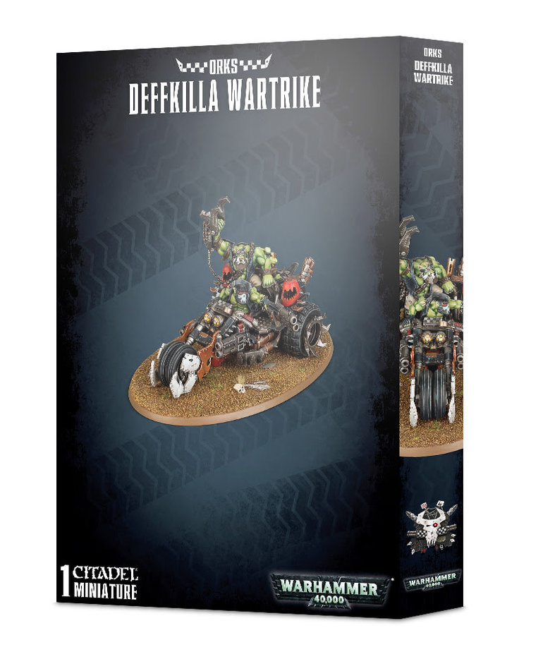 Games Workshop - GAW Warhammer 40K - Orks -  Deffkilla Wartrike
