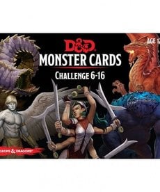 Gale Force Nine - GF9 D&D: 5th - Monster Cards Challenge 6-16