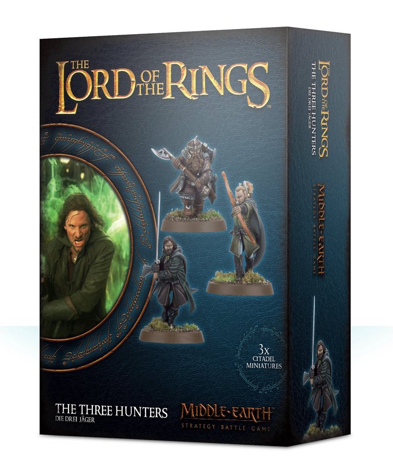 Games Workshop - GAW Middle-Earth: The Lord of the Rings - Armies for Good -The Three Hunters