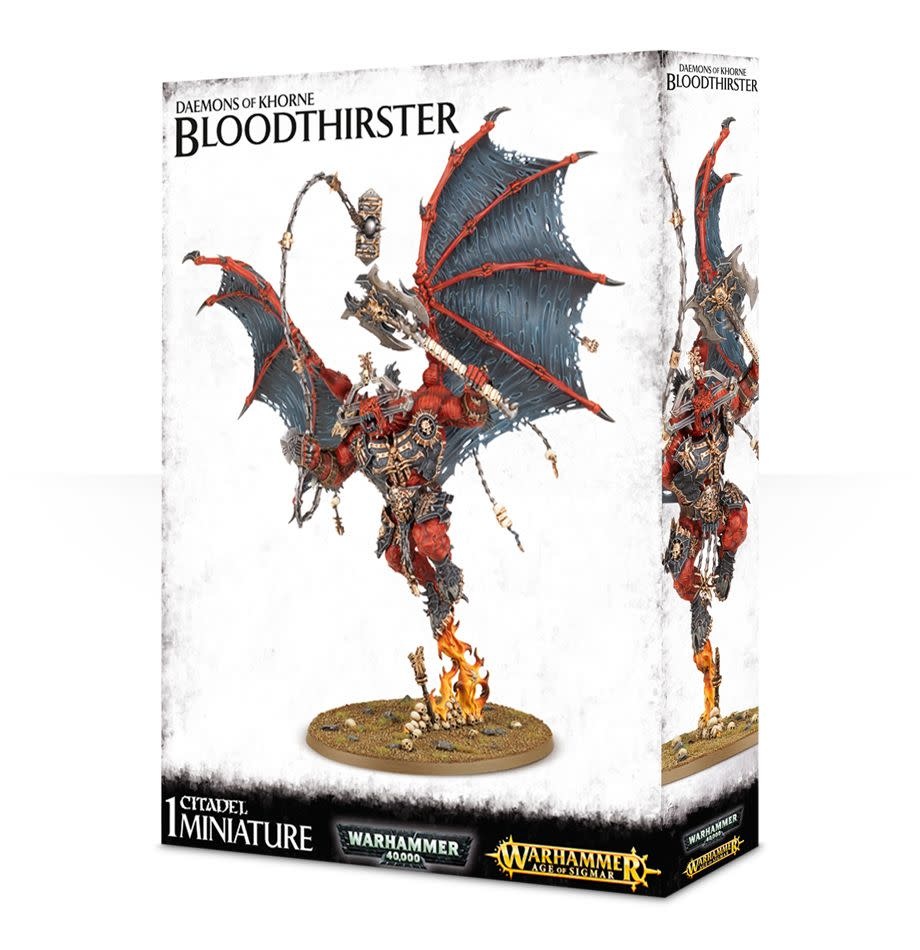 Games Workshop Bloodmaster Herald of Khorne Daemons Warhammer Age