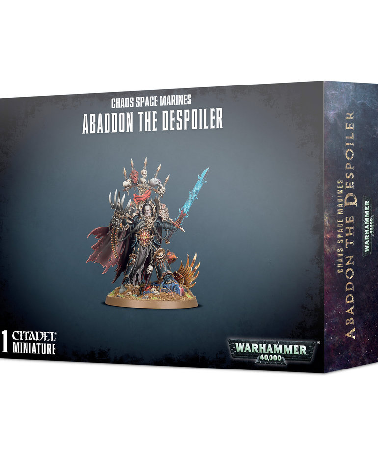 Games Workshop - GAW Warhammer 40K - Chaos Space Marines - Abaddon the Despoiler