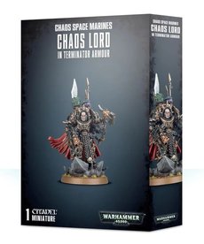 Games Workshop - GAW Chaos Space Marines - Chaos Lord in Terminator Armour