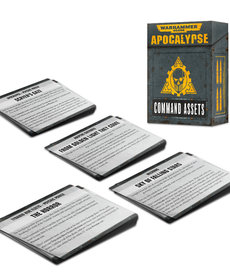 Games Workshop - GAW Apocalypse - Command Assets Cards