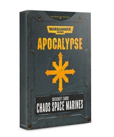 Games Workshop - GAW Apocalypse - Datasheet Cards: Chaos Space Marines